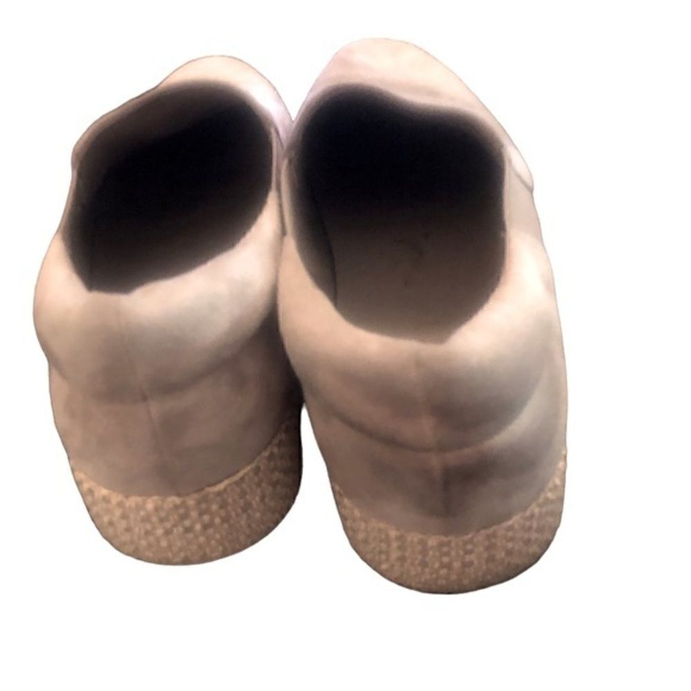 Vince Suede Taupe Platform Espadrilles Size 9 - Picture 3 of 5
